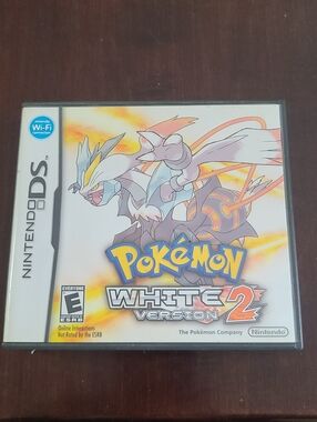 Nintendo Pokémon White Version 2, With Game, Case, Maual And Inserts